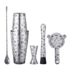 Biradlı BRD-3099 Tattoo Boston Shaker Set, 550/750 cl - Biradlı