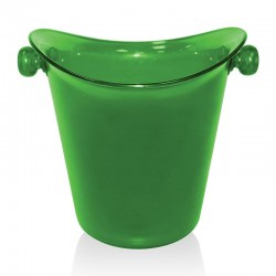 Biradlı BRD-4632 دلو زجاجات أكريليك، 27x15.5x23 سم، أخضر - Biradlı