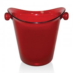 Biradlı BRD-4632 Acrylic Bottle Bucket, 27x15.5x23 cm, Red - Biradlı