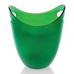 Biradlı BRD-4637 Acrylic Bottle Bucket, 22.2x21.6x26.6 cm, Green - Biradlı