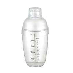 Biradlı BRD-501 Polycarbonate Cocktail Shaker, 500 cc - Biradlı