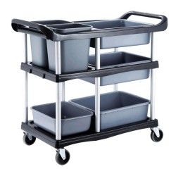 Biradlı BRD-51 Empty Collection Service Trolley, 104x46x91 cm - Biradlı