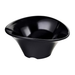 Biradlı BRD-516304 Açık Büfe Minimal Sos Tabağı, 10x8 cm, Siyah - Biradlı