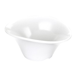 Biradlı BRD-516304 Тарелка для соусов Buffet Minimal, 10x8 см, белый - Biradlı