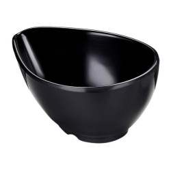 Biradlı BRD-516404 Тарелка для соусов Buffet Minimal, 10,5x7,5x4,5 см, черная - Biradlı