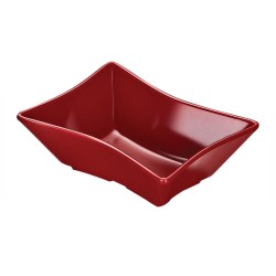 Biradlı BRD-516504 Açık Büfe Minimal Sos Tabağı, 11.5x7x4 cm, Kırmızı - Biradlı