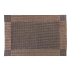 Biradlı BRD-99198 PVC Amerikan Servis, 30x45 cm, Kahverengi - Biradlı