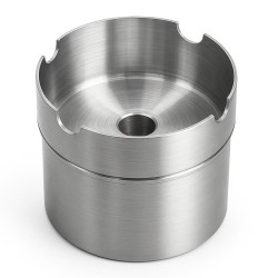 Biradlı BRD-AT07 Пепельница с пулом без запаха, 7x8 см, серебристый - Biradlı