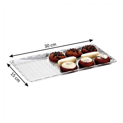 Biradlı BRD-C003 Polycarbonate Display Tray, 15x30 cm - 2
