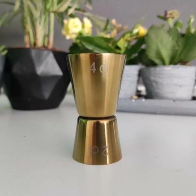 Biradlı BRD-EF95 Jigger, 2/4 cl, Gold - Biradlı