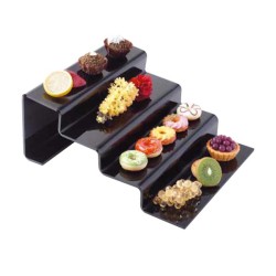 Biradlı BRD-ME-02 Open Buffet Plexi Display Stand, 29x34x14 cm - Biradlı