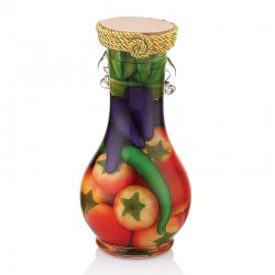 Biradlı BRD-W25 Decorative Glass Bottle, 25 cm - Biradlı