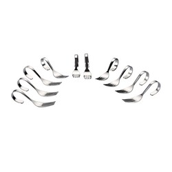 Biradlı C-520 Steel Presentation Fork - Biradlı