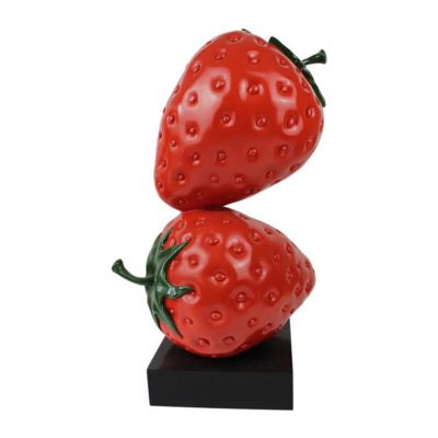 Biradlı GRV-G120 Dekoratif 2'li Çilek, 21x19x52 cm - 1