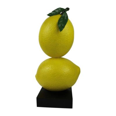 Biradlı GRV-G118 Dekoratif 2'li Limon , 21x18x55 cm - 1