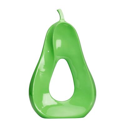 Biradlı GRV-G557 Dekoratif Delikli Armut, 25x9x40 cm, Yeşil - 1