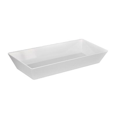 Biradlı BRD-117720 Melamin Dikdörtgen Sunum Kasesi, 50x20x7.5 cm - 1