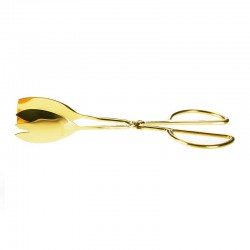 Biradlı EF-117 Scissors Service Tongs, 26 cm, Gold - Biradlı