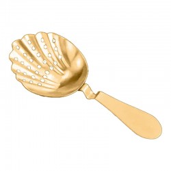 Biradlı EF-129 Oyster Cocktail Strainer, Gold - Biradlı