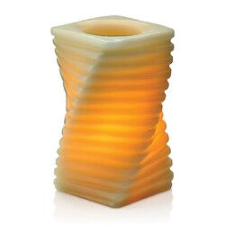 Biradlı FX1115 Twisted Led Candle, Candlestick, 15 cm - Biradlı