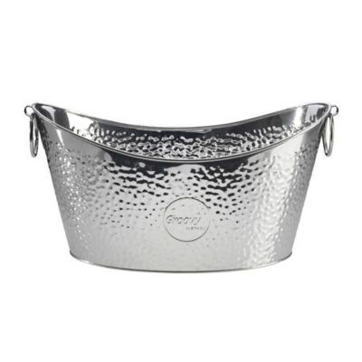 Biradlı Groovy GRV-1010 Çelik Şişe Kovası, 9 L, Parlak - 1