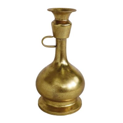 Biradlı Groovy GRV-11104 Dekoratif Metal Vazo, 20x20x47 cm - 1
