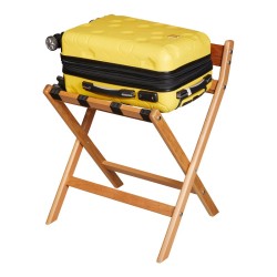 Biradlı Groovy GRV-1853 Sırtlı Ahşap Valizlik - Biradlı