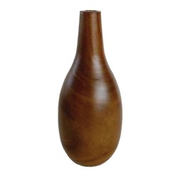 Biradlı Groovy GRV-22319 Decorative Wooden Vase, 18x41 cm - Biradlı