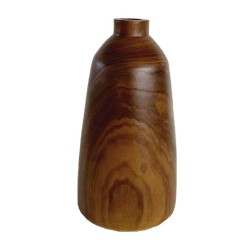 Biradlı Groovy GRV-23353 Dekoratif Ahşap Vazo, 22x41 cm - Biradlı