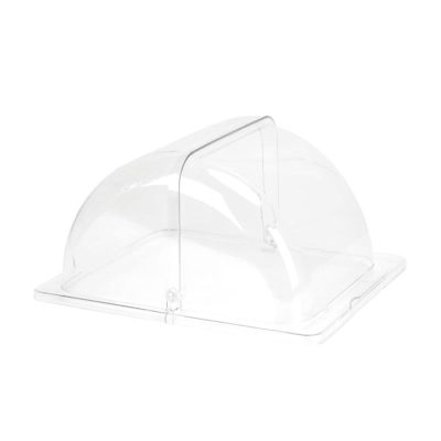 Biradlı Groovy GRV-3322 GN 1/2 Rolltop Polikarbon Kapak, 33x27x16 cm - 1