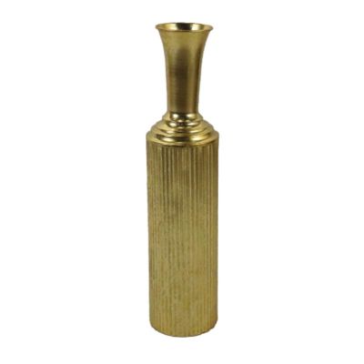Biradlı Groovy GRV-71604 Dekoratif Metal Vazo, 60.5x14 cm - 1