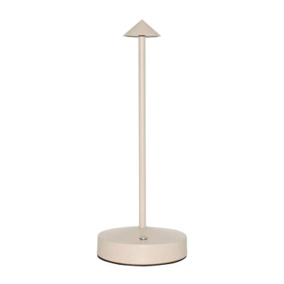 Biradlı Groovy GRV-815 Şarj Edilebilir Masa Lambası, 10.5x28 cm, Bej - 1