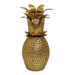 Biradlı Groovy GRV-95264 Decorative Metal Vase, 23.5x21x45 cm - Biradlı