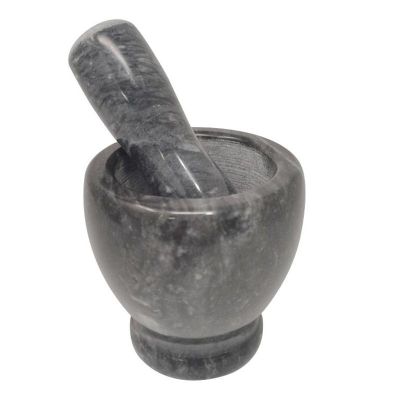 Biradlı Groovy GRV-HVN-01 Mermer Havan, 10.5x10.5x10.3 cm - 1