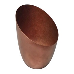 Biradlı Groovy GRV-R241008 Буфетная чаша для сервировки в стиле ретро, 13,6x14,5 см, медь - Biradlı