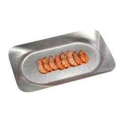 Biradlı Groovy GRV-R241021 Açık Büfe Retro Sunum Tabağı, 40x24x4 cm - Biradlı