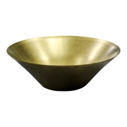 Biradlı Groovy GRV-R241027 Buffet Retro Presentation Plate, 28x9.5 cm, Gold - Biradlı