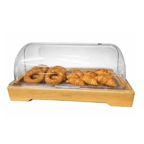 Biradlı Groovy GRV-RS-04 Rolltop Teşhir Standı, 55x35x24 cm - Biradlı