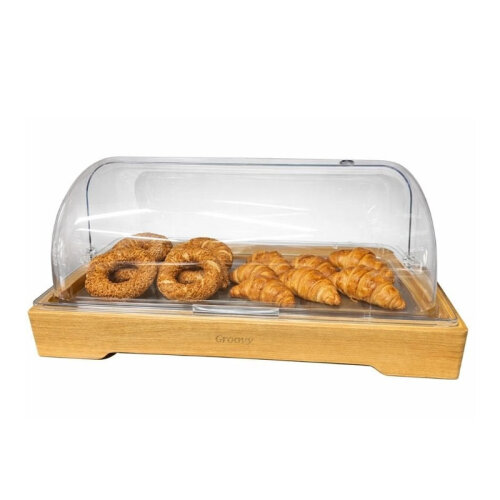 Biradlı Groovy GRV-RS-05 Rolltop Teşhir Standı, 35x29x21 cm - Biradlı