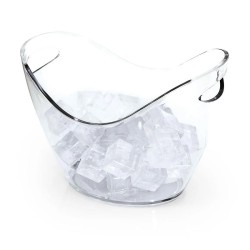 Biradlı Groovy GRV-S-108 Акриловое ведро для бутылок, 40x29x25 см, 12 л, прозрачное - Biradlı