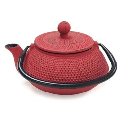 Biradlı Groovy GRV-TDK-300 Döküm Demlik, 300 ml, Kırmızı - Biradlı