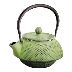 Biradlı Groovy GRV-TDY-300 Cast Iron Teapot, 300 ml, Green - Biradlı
