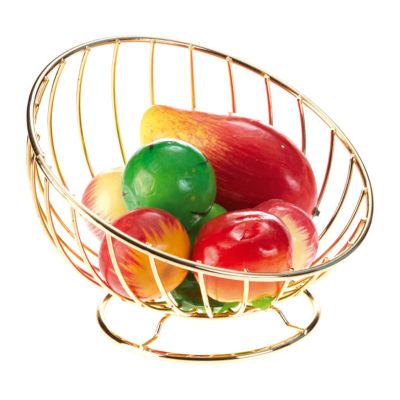 Biradlı GRV-523 Tel Meyvelik, 21x14 cm, Altın - 1