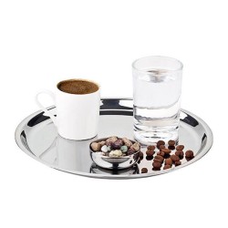 Biradlı GRV-308 Yuvarlak Türk Kahvesi Takımı, 21 cm - Biradlı