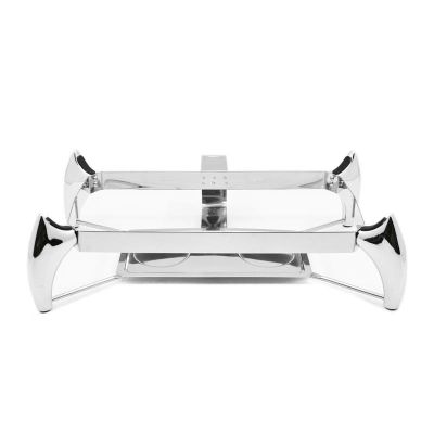 Biradlı GRV-4011 Ekonomik Dikdörtgen Chafing Dish Ayaklı Stand - 2