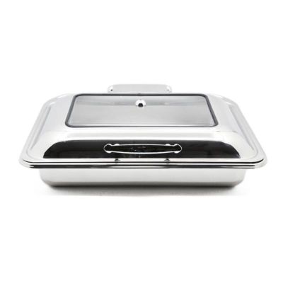 Biradlı GRV-4011 Ekonomik Dikdörtgen Chafing Dish, GN 1/1 - Biradlı