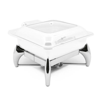 Biradlı GRV-4023 Ekonomik Kare Chafing Dish Ayaklı Stand - Biradlı