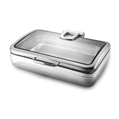 Biradlı GRV-5011 Lux Chafing Dish, GN 1/1 - Biradlı