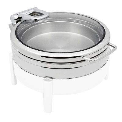 Biradlı GRV-5025 Lux Yuvarlak Chafing Dish, 5.5 L - Biradlı