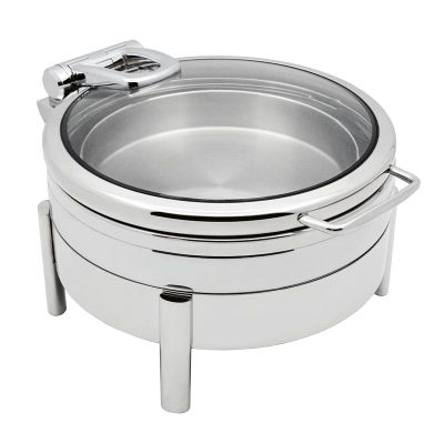 Biradlı GRV-5025 Lux Yuvarlak Chafing Dish, 5.5 L - 3